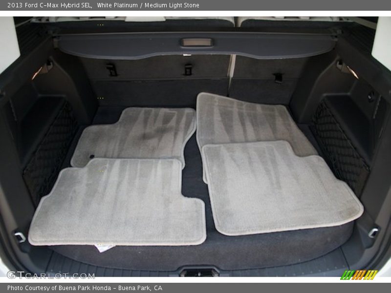 White Platinum / Medium Light Stone 2013 Ford C-Max Hybrid SEL