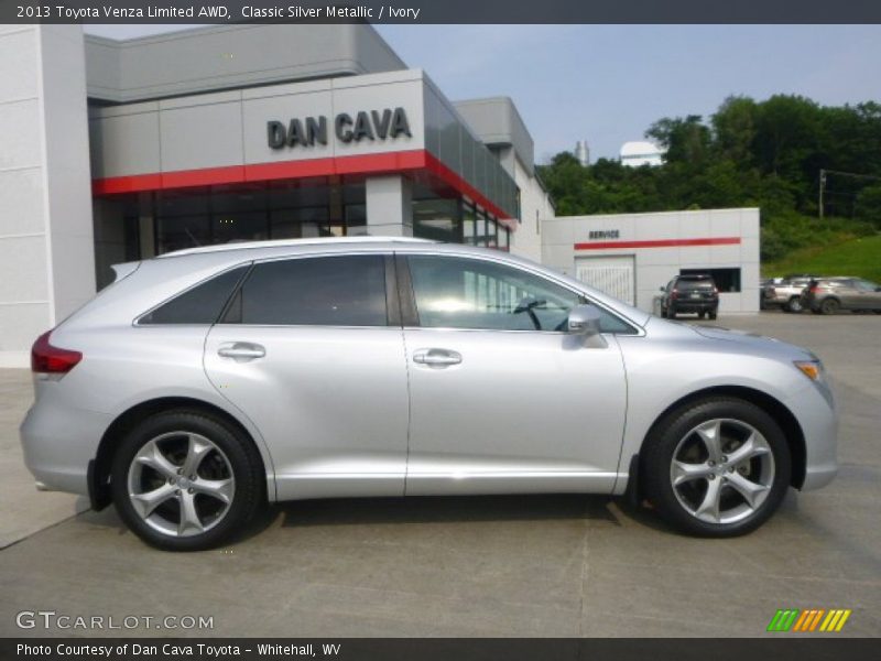 Classic Silver Metallic / Ivory 2013 Toyota Venza Limited AWD