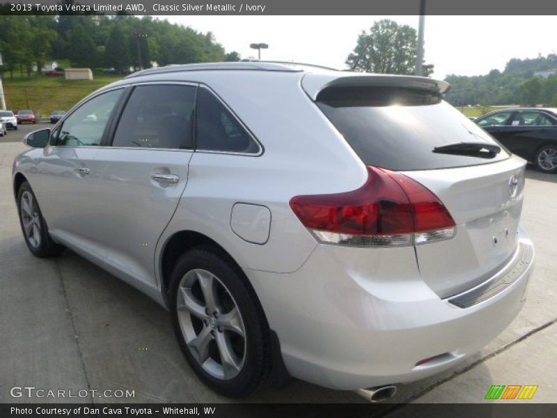 Classic Silver Metallic / Ivory 2013 Toyota Venza Limited AWD