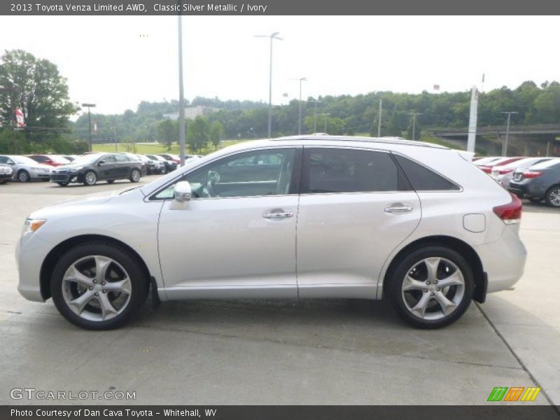 Classic Silver Metallic / Ivory 2013 Toyota Venza Limited AWD