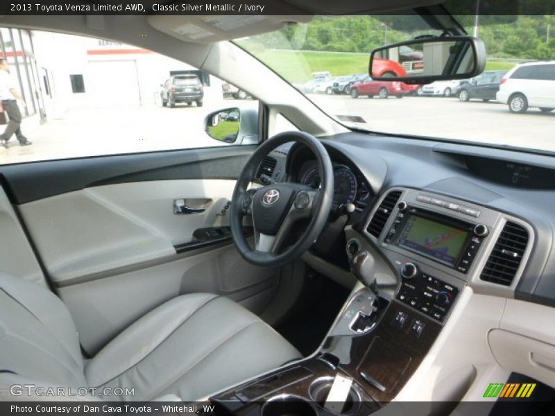 Classic Silver Metallic / Ivory 2013 Toyota Venza Limited AWD