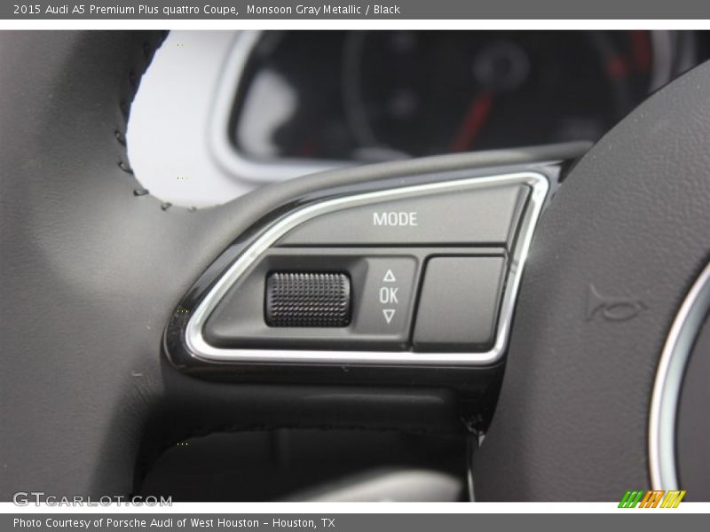 Monsoon Gray Metallic / Black 2015 Audi A5 Premium Plus quattro Coupe