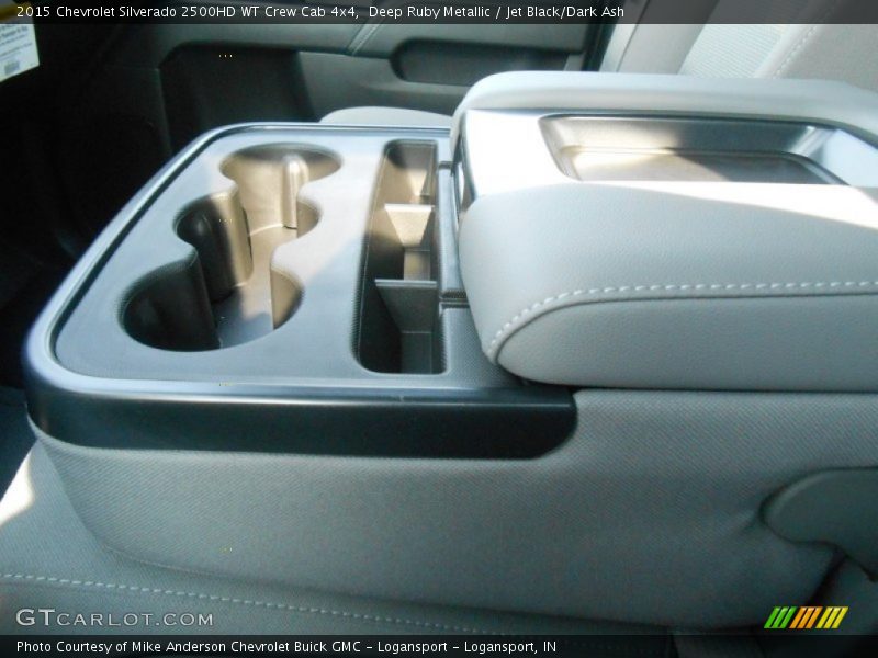 Deep Ruby Metallic / Jet Black/Dark Ash 2015 Chevrolet Silverado 2500HD WT Crew Cab 4x4