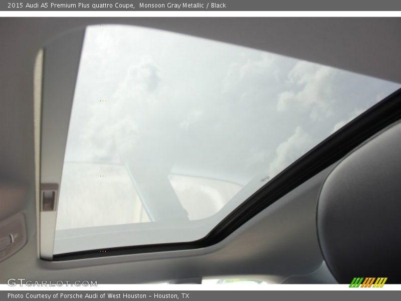 Monsoon Gray Metallic / Black 2015 Audi A5 Premium Plus quattro Coupe