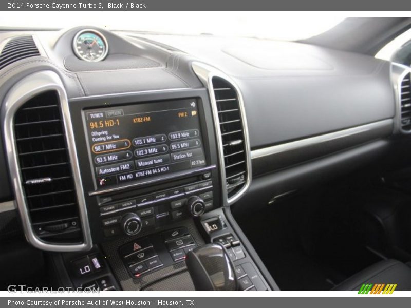 Black / Black 2014 Porsche Cayenne Turbo S