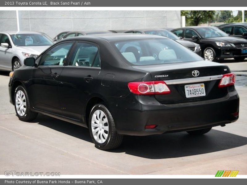 Black Sand Pearl / Ash 2013 Toyota Corolla LE