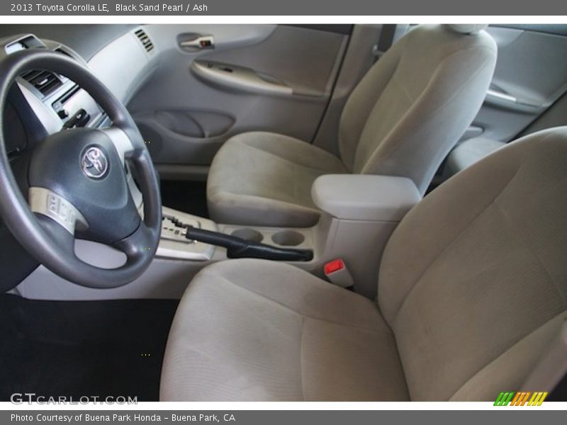 Black Sand Pearl / Ash 2013 Toyota Corolla LE