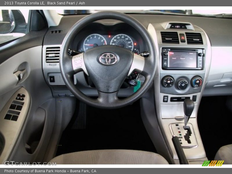 Black Sand Pearl / Ash 2013 Toyota Corolla LE