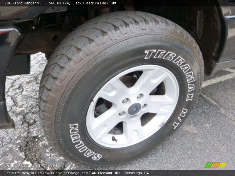 Black / Medium Dark Flint 2006 Ford Ranger XLT SuperCab 4x4