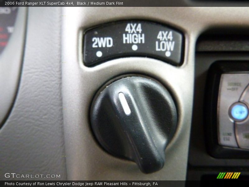 Black / Medium Dark Flint 2006 Ford Ranger XLT SuperCab 4x4