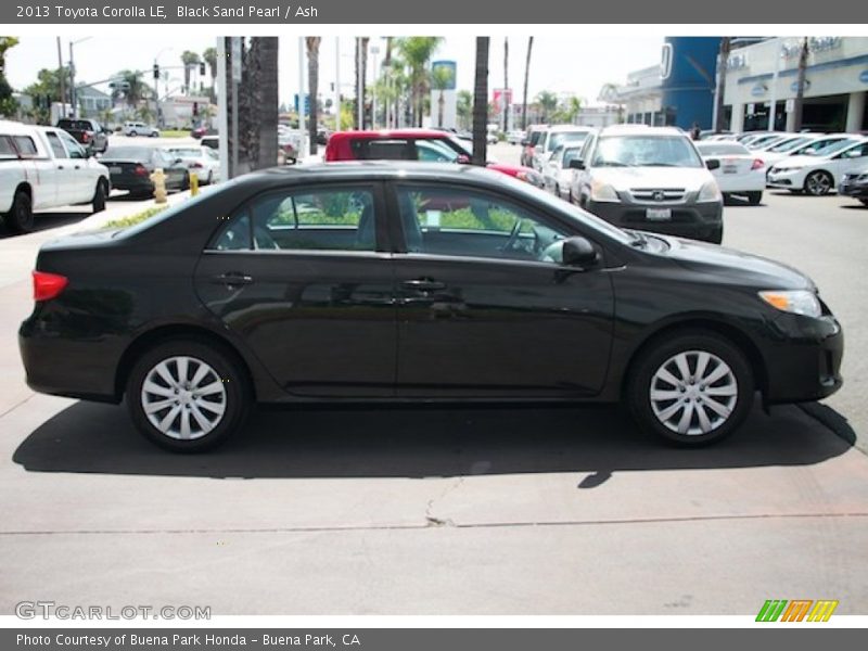 Black Sand Pearl / Ash 2013 Toyota Corolla LE