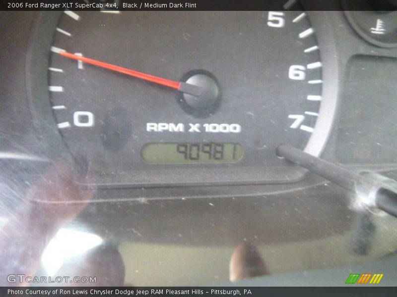 Black / Medium Dark Flint 2006 Ford Ranger XLT SuperCab 4x4