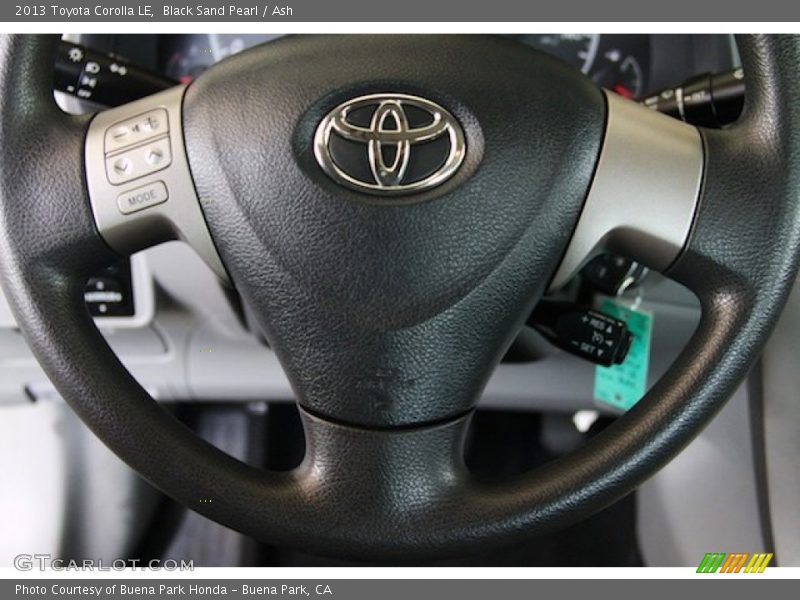 Black Sand Pearl / Ash 2013 Toyota Corolla LE