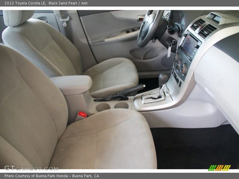 Black Sand Pearl / Ash 2013 Toyota Corolla LE