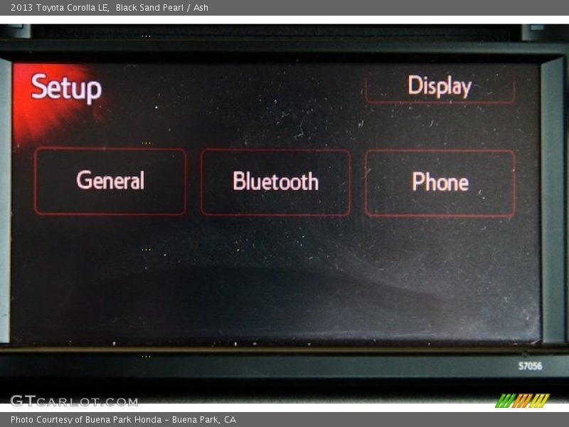 Black Sand Pearl / Ash 2013 Toyota Corolla LE