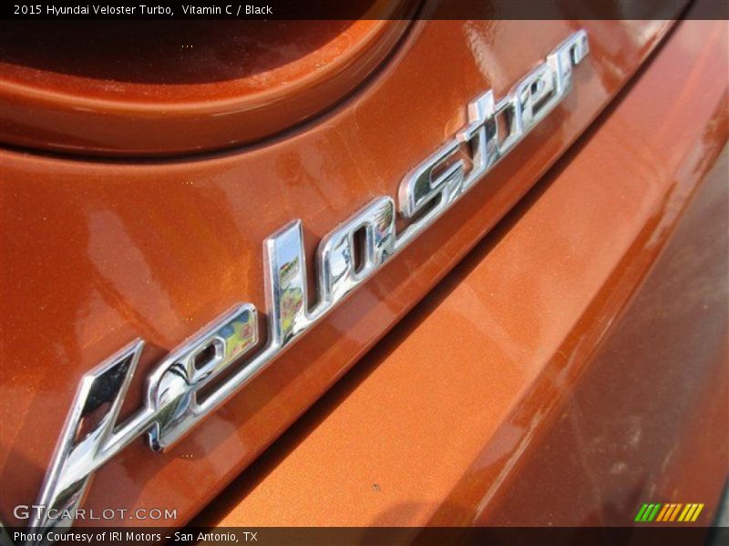 Vitamin C / Black 2015 Hyundai Veloster Turbo