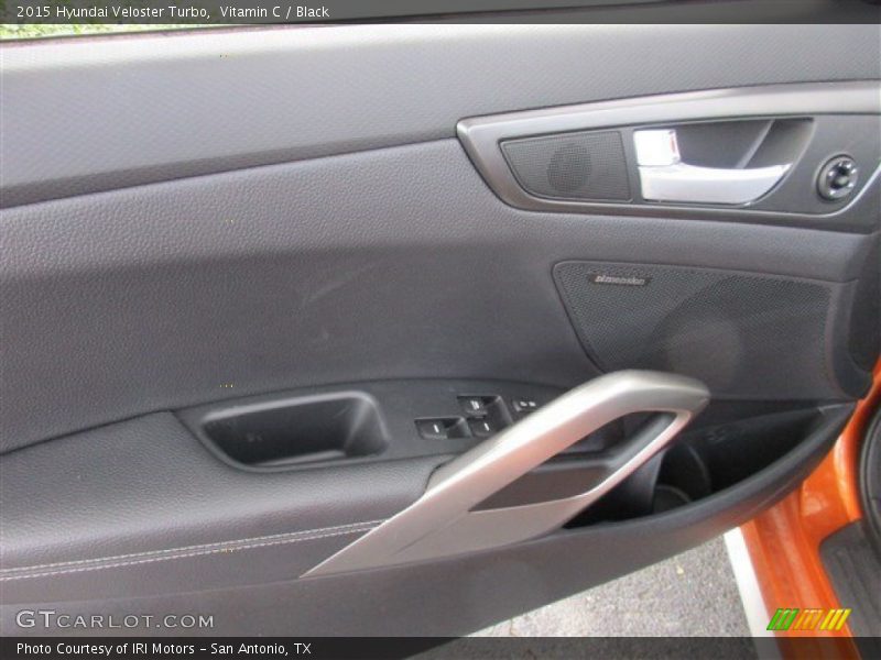 Vitamin C / Black 2015 Hyundai Veloster Turbo