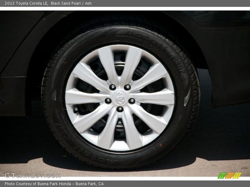 Black Sand Pearl / Ash 2013 Toyota Corolla LE