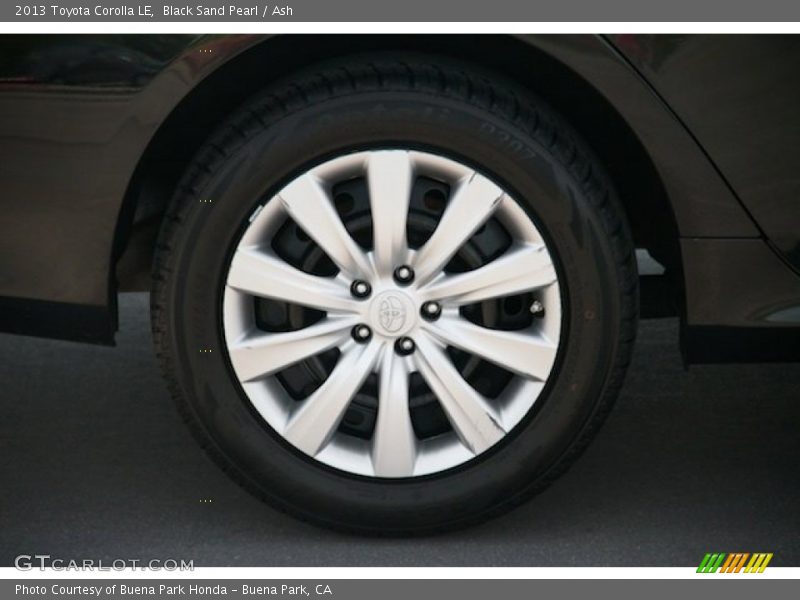 Black Sand Pearl / Ash 2013 Toyota Corolla LE