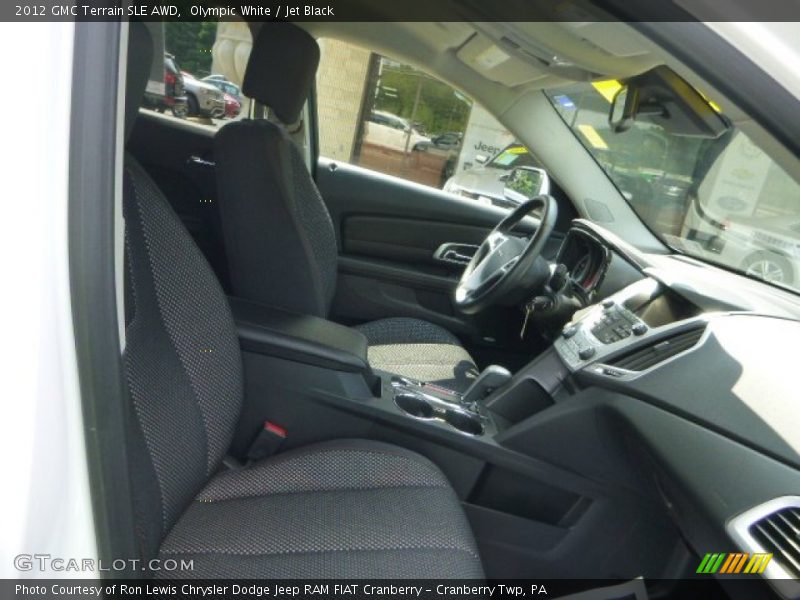 Olympic White / Jet Black 2012 GMC Terrain SLE AWD