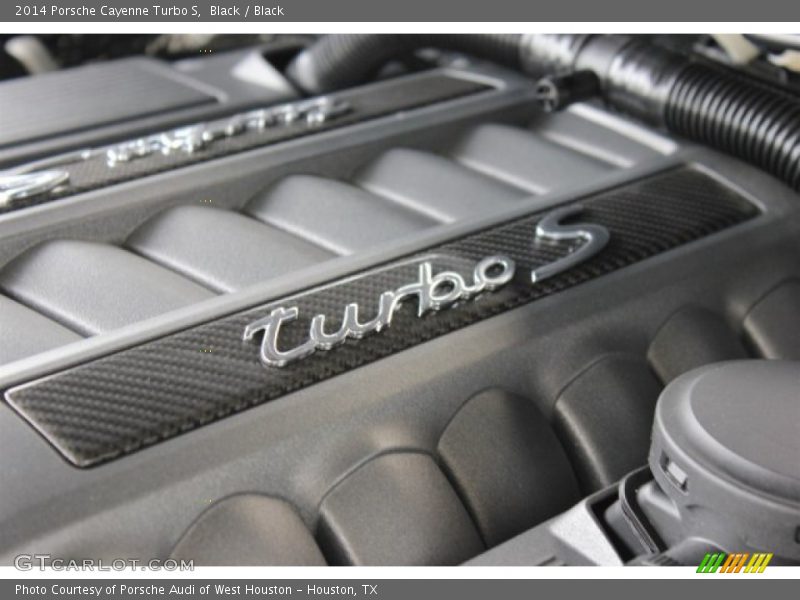 Black / Black 2014 Porsche Cayenne Turbo S