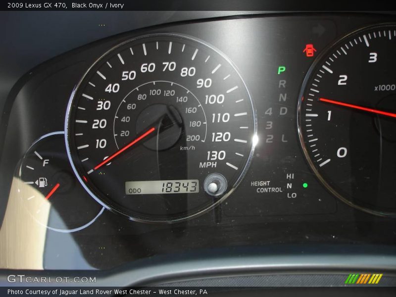 Black Onyx / Ivory 2009 Lexus GX 470