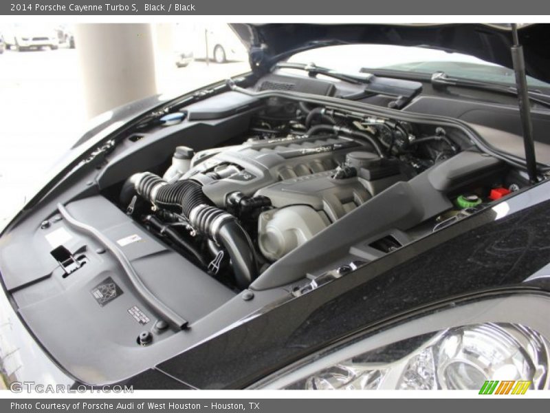 Black / Black 2014 Porsche Cayenne Turbo S
