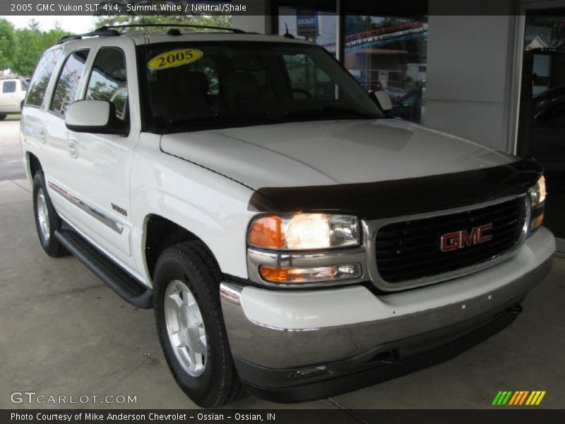 Summit White / Neutral/Shale 2005 GMC Yukon SLT 4x4