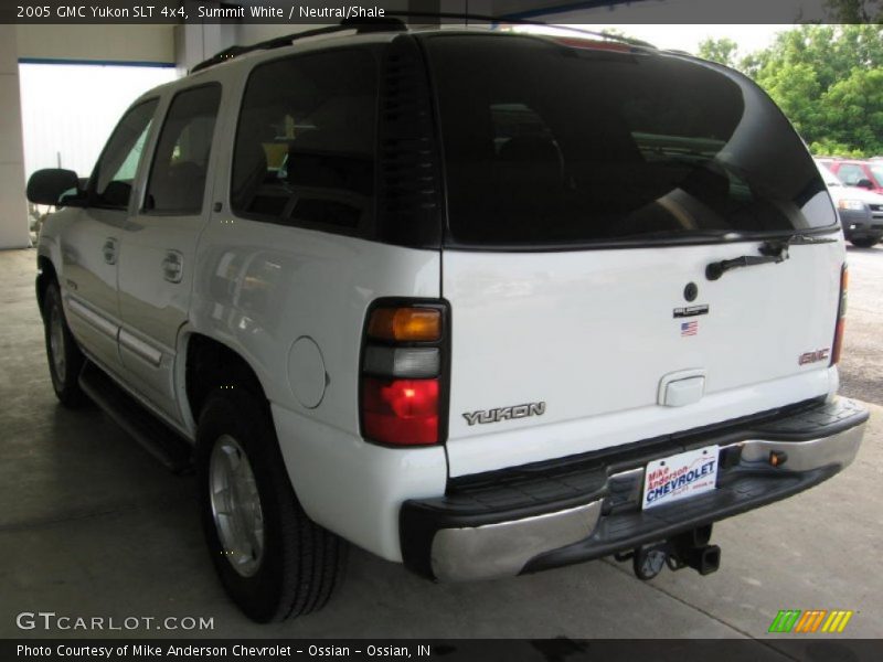 Summit White / Neutral/Shale 2005 GMC Yukon SLT 4x4