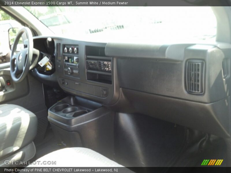 Summit White / Medium Pewter 2014 Chevrolet Express 1500 Cargo WT