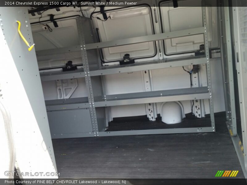 Summit White / Medium Pewter 2014 Chevrolet Express 1500 Cargo WT