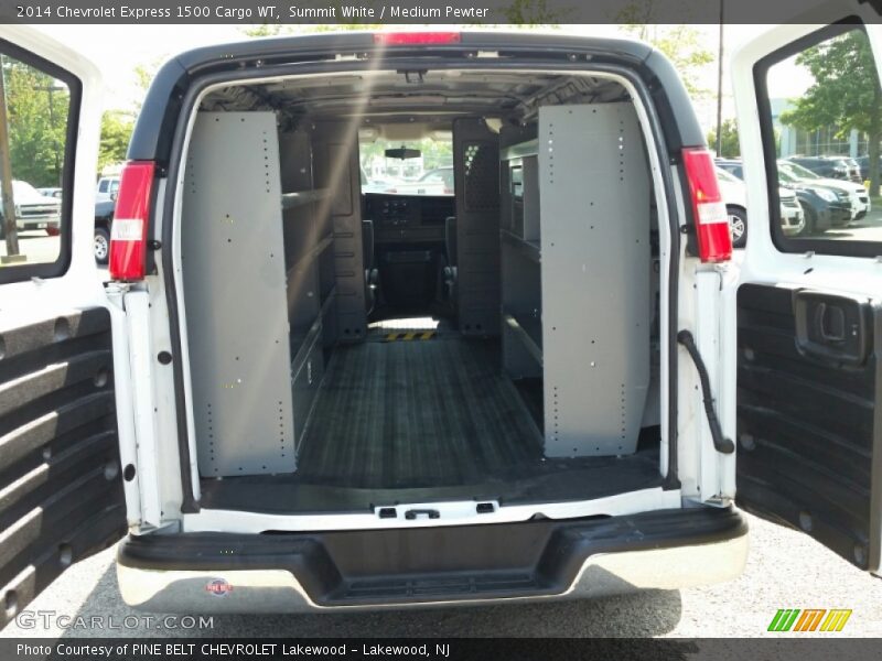 Summit White / Medium Pewter 2014 Chevrolet Express 1500 Cargo WT