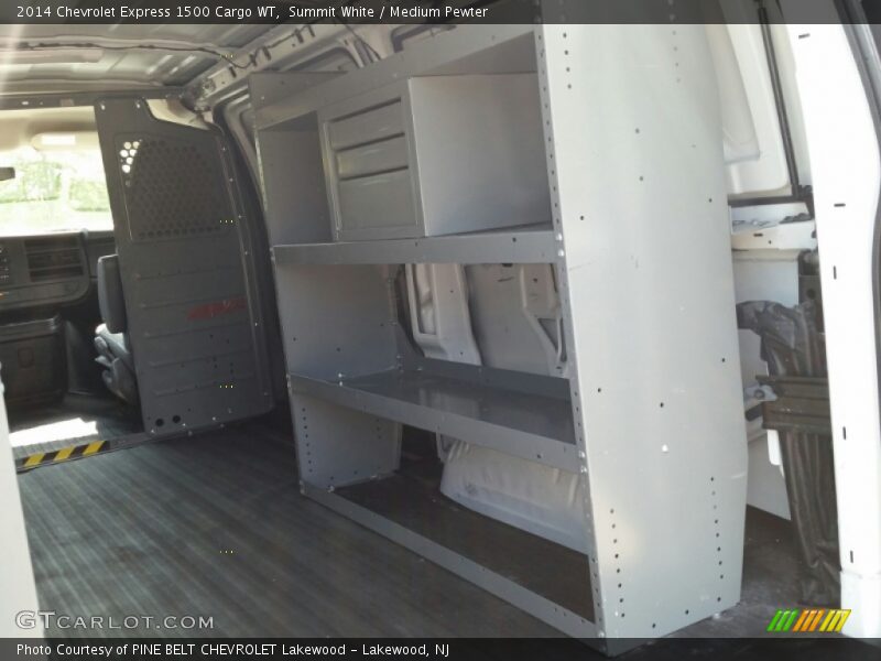 Summit White / Medium Pewter 2014 Chevrolet Express 1500 Cargo WT