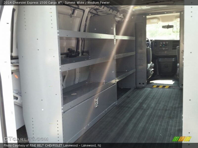 Summit White / Medium Pewter 2014 Chevrolet Express 1500 Cargo WT