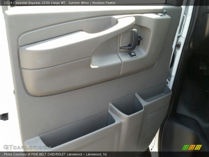 Summit White / Medium Pewter 2014 Chevrolet Express 1500 Cargo WT