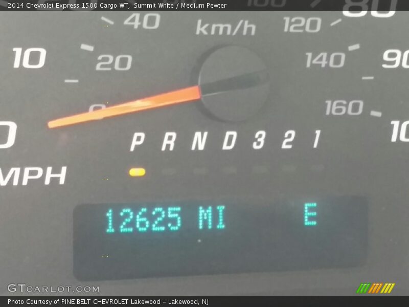 Summit White / Medium Pewter 2014 Chevrolet Express 1500 Cargo WT