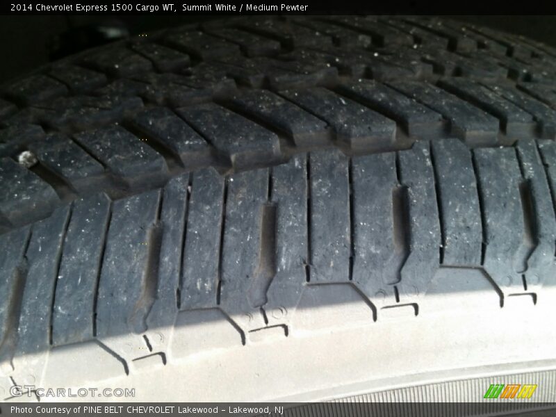 Summit White / Medium Pewter 2014 Chevrolet Express 1500 Cargo WT