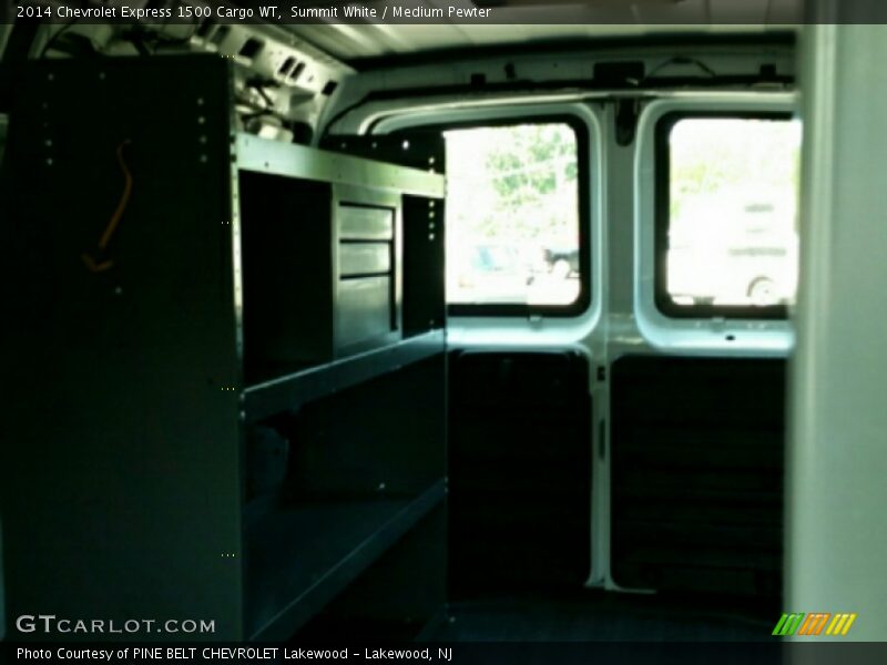 Summit White / Medium Pewter 2014 Chevrolet Express 1500 Cargo WT