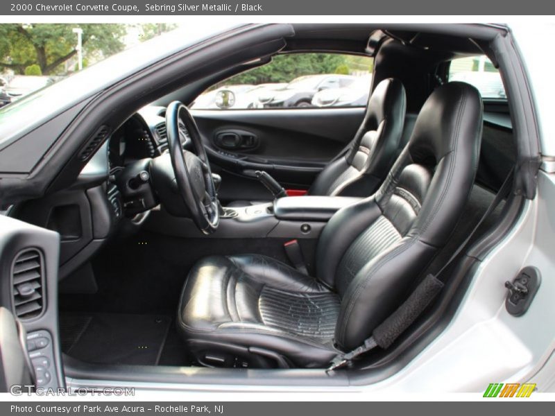 Front Seat of 2000 Corvette Coupe