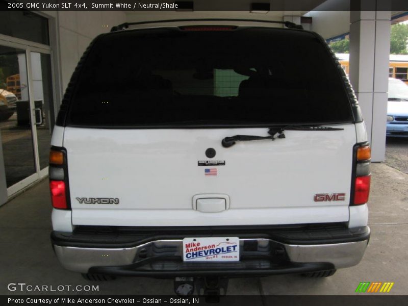 Summit White / Neutral/Shale 2005 GMC Yukon SLT 4x4