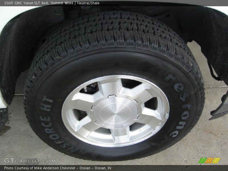 Summit White / Neutral/Shale 2005 GMC Yukon SLT 4x4