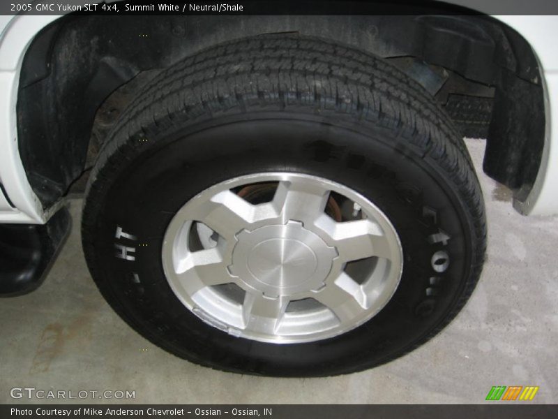 Summit White / Neutral/Shale 2005 GMC Yukon SLT 4x4