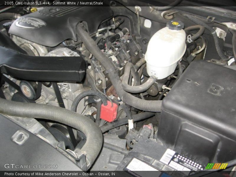 Summit White / Neutral/Shale 2005 GMC Yukon SLT 4x4