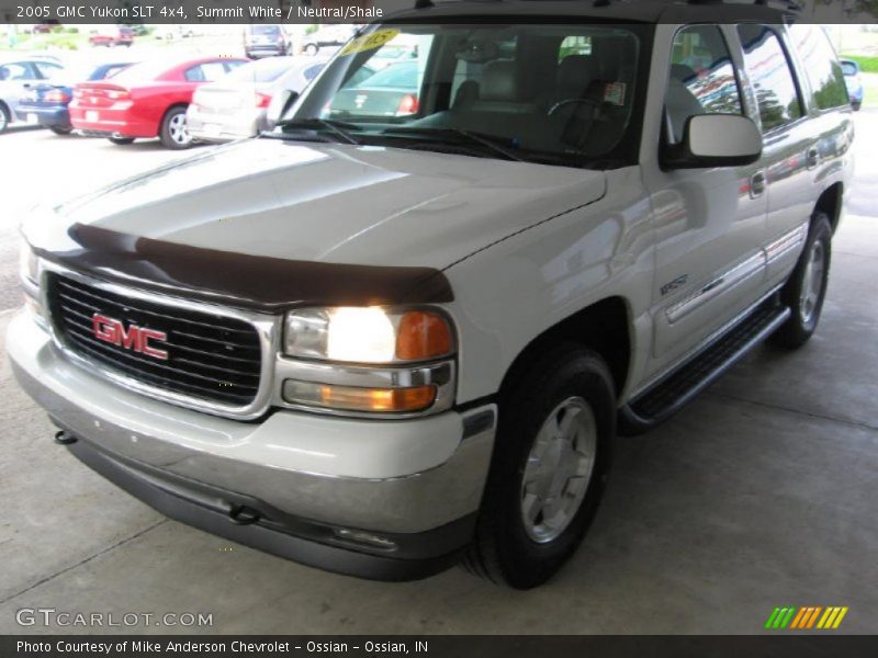 Summit White / Neutral/Shale 2005 GMC Yukon SLT 4x4