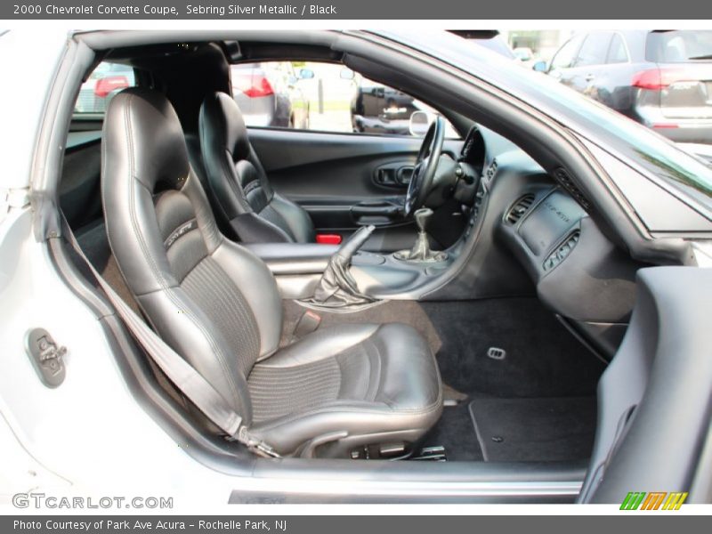 Front Seat of 2000 Corvette Coupe