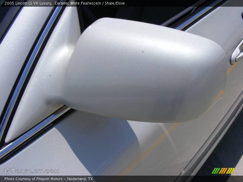 Ceramic White Pearlescent / Shale/Dove 2005 Lincoln LS V6 Luxury