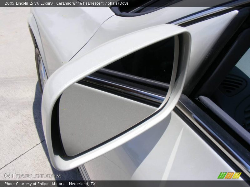 Ceramic White Pearlescent / Shale/Dove 2005 Lincoln LS V6 Luxury