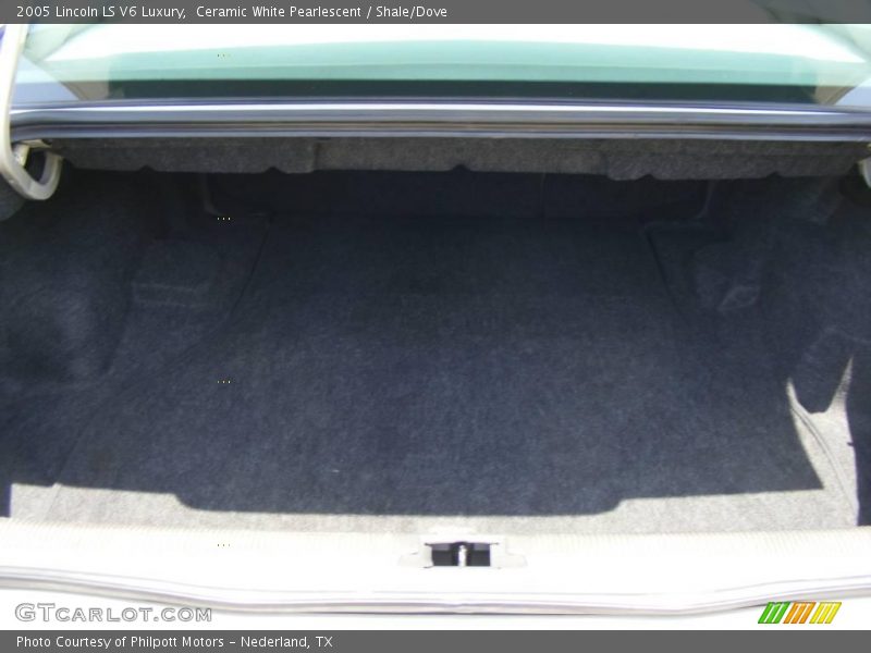 Ceramic White Pearlescent / Shale/Dove 2005 Lincoln LS V6 Luxury