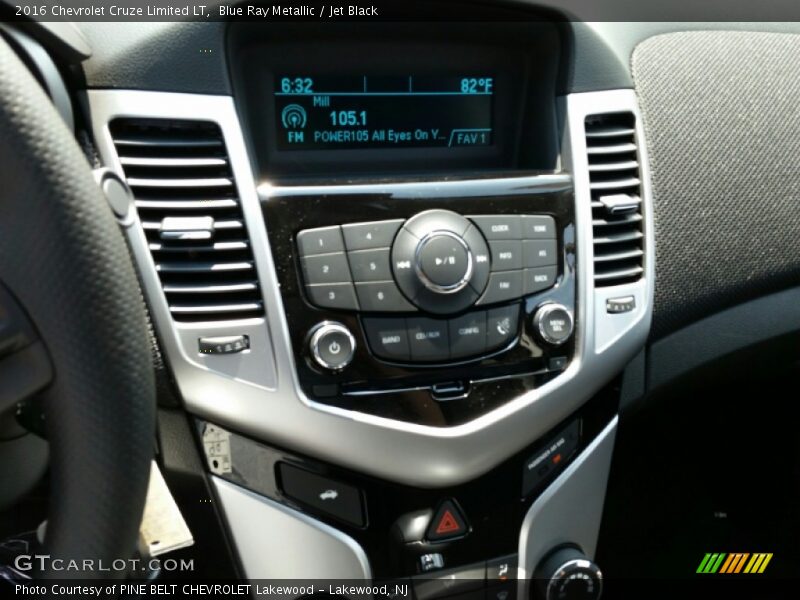Blue Ray Metallic / Jet Black 2016 Chevrolet Cruze Limited LT