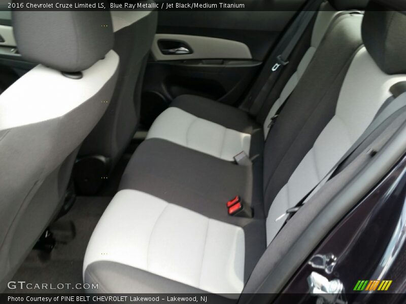 Rear Seat of 2016 Cruze Limited LS